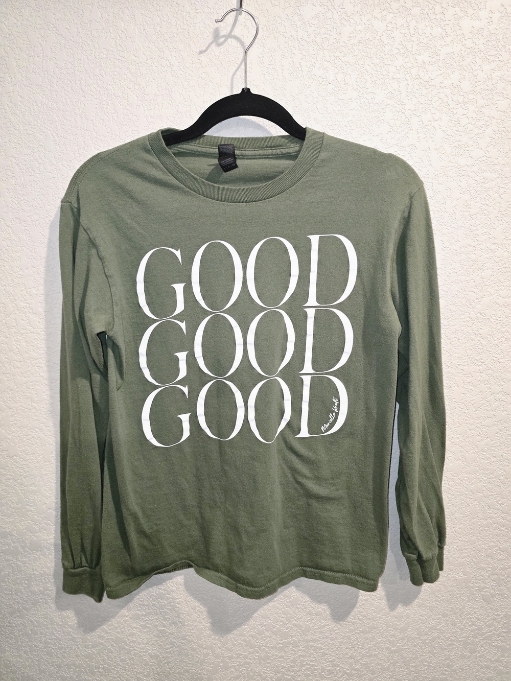 ​Marielle Kraft Official "GOOD" EP Indie Pop Long Sleeve Shirt Small